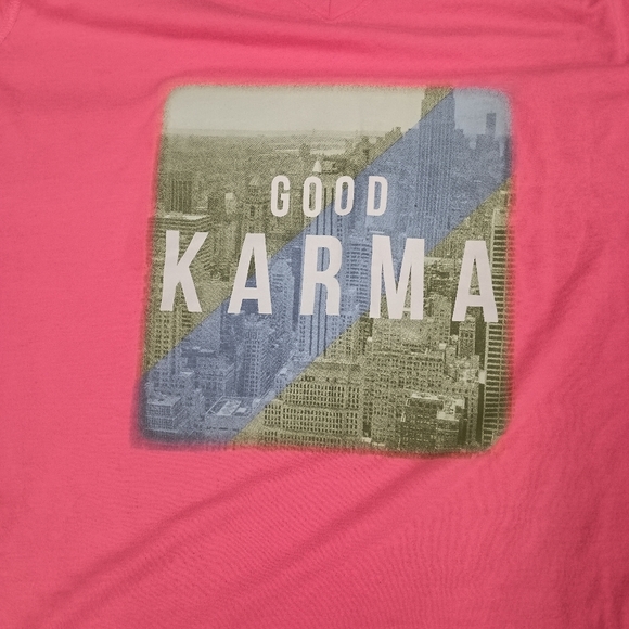 Pink Graphic Relaxed Short Sleeve Tee - Picture 4 of 13